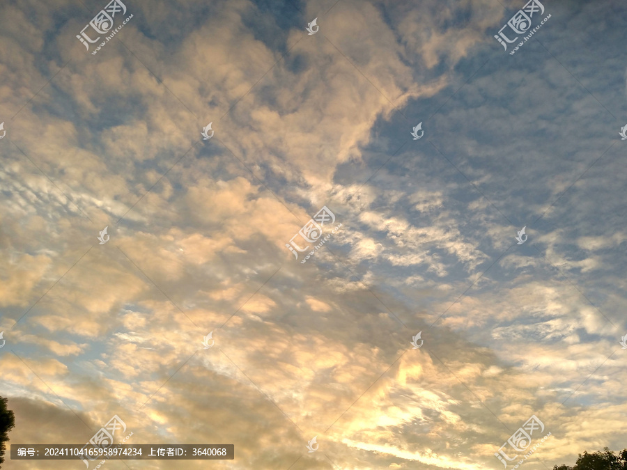 金色的天空