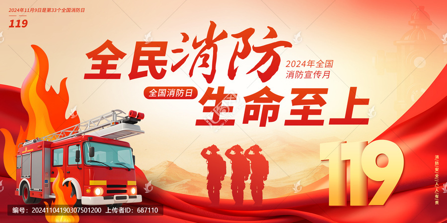 2024消防月119全國消防日