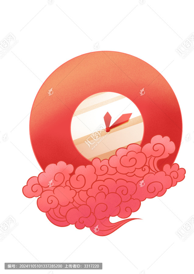 云朵時鐘