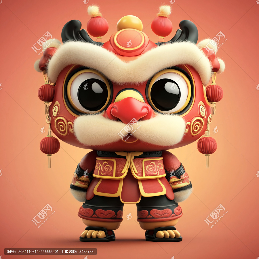 q版舞獅