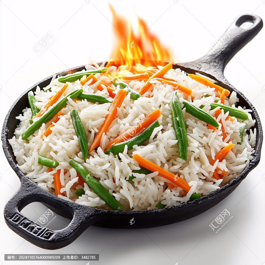蔬菜煮飯