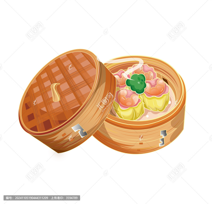 蒸籠燒麥蝦餃