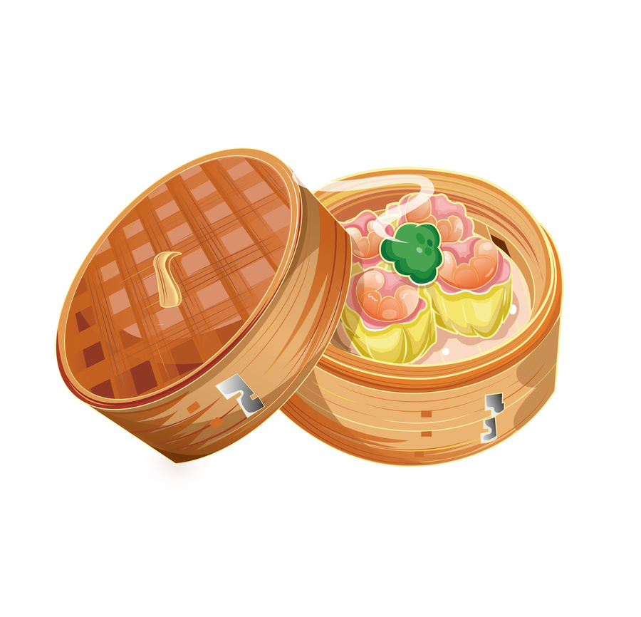 蒸籠燒麥蝦餃