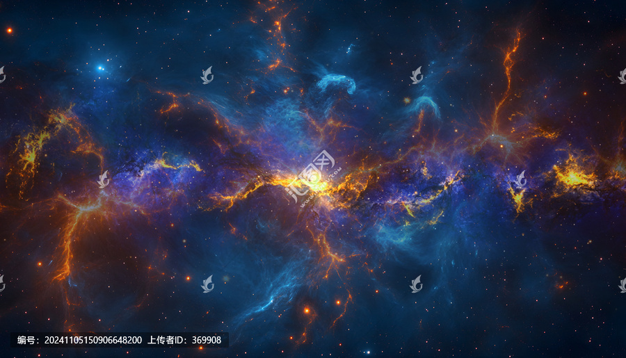 奇幻星空背景