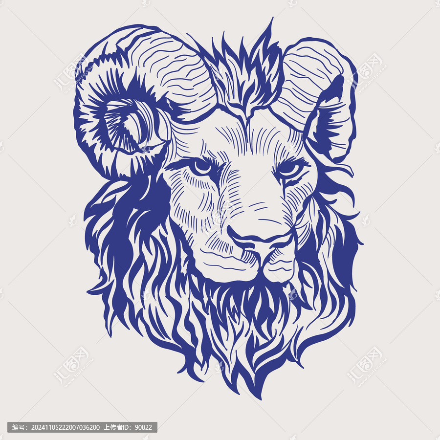 獅子插畫