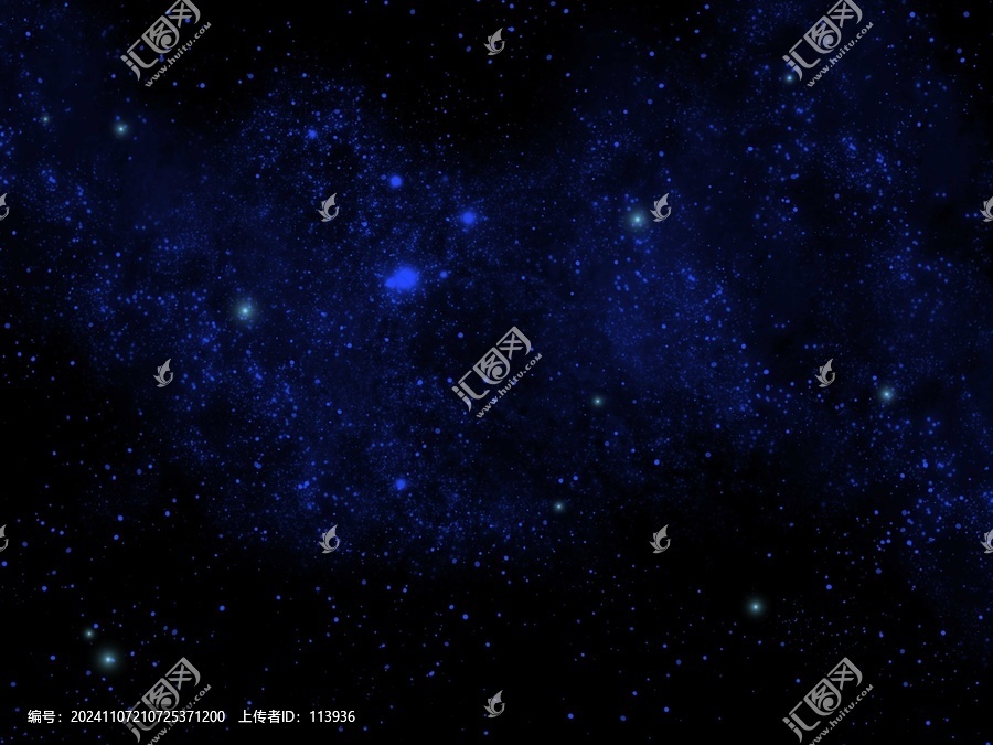 藍色星空背景
