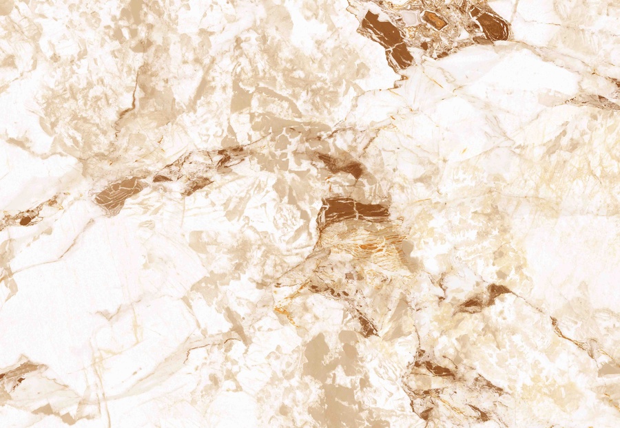 寬幅米黃色水墨紋藝術(shù)大理石
