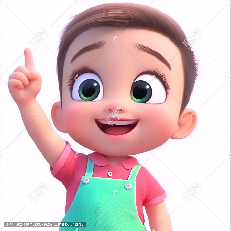 可愛小男孩