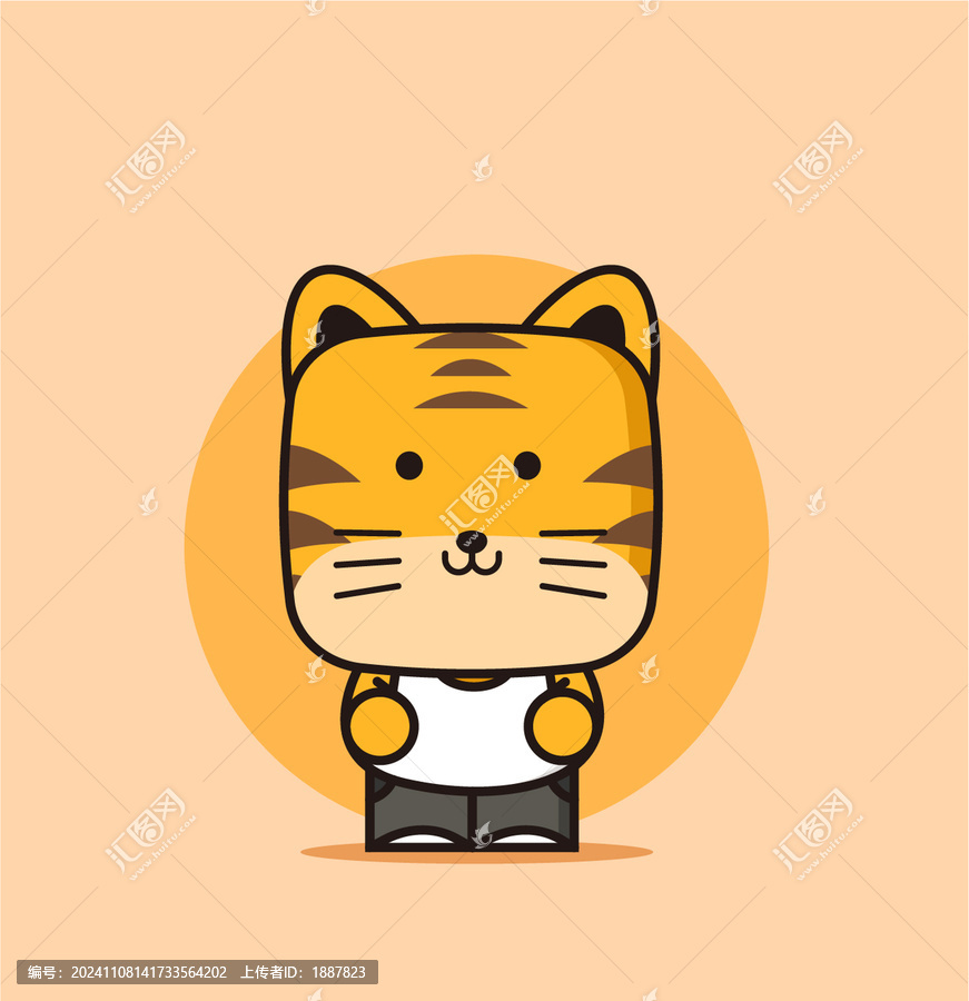 老虎卡通形象設(shè)計