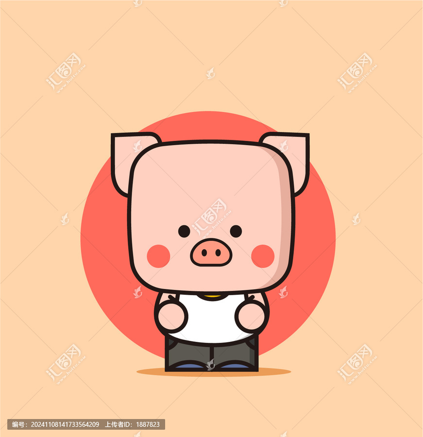 豬卡通形象設(shè)計(jì)
