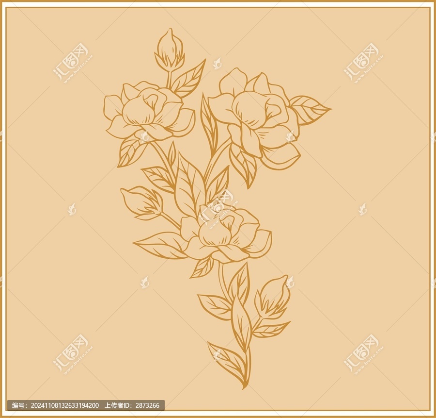 茉莉花圖案
