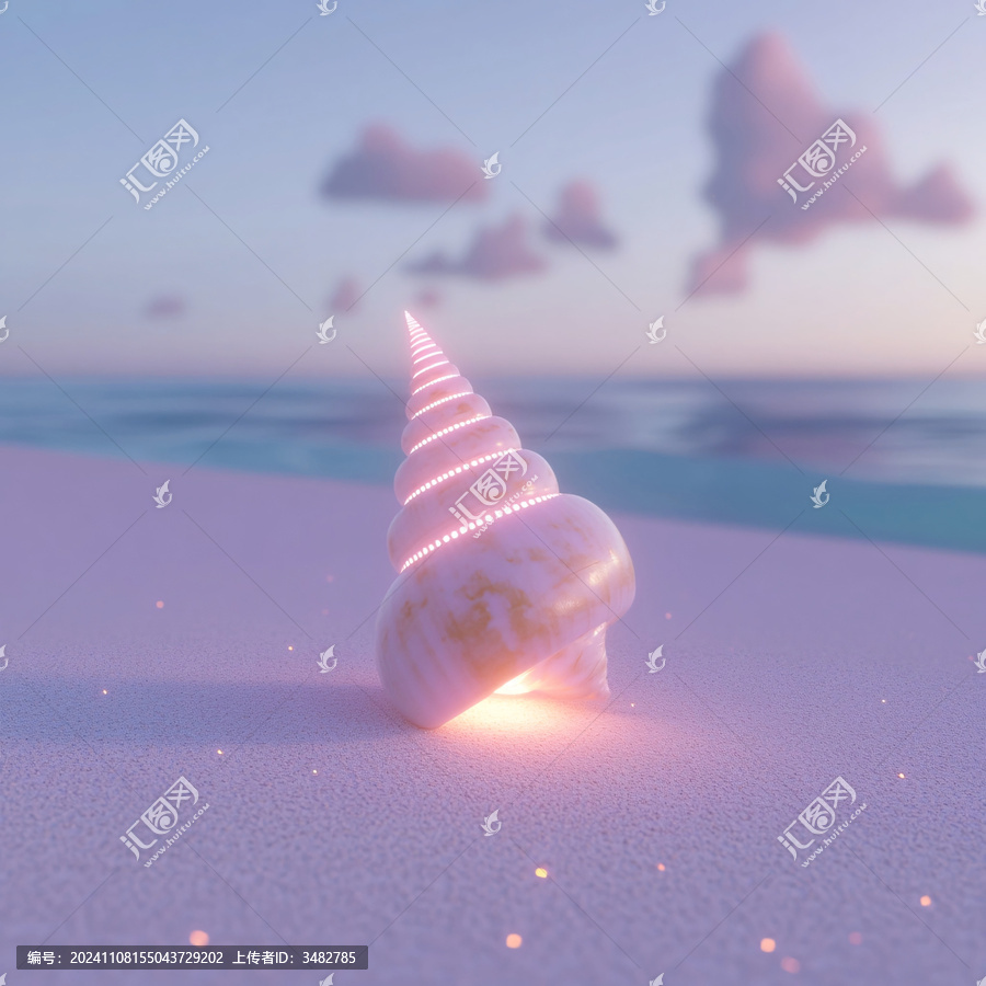柔和漸變夢幻場景