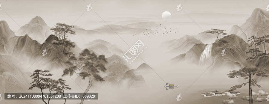 古風(fēng)山水
