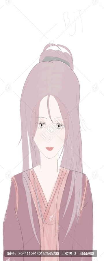 漫畫古風(fēng)美女