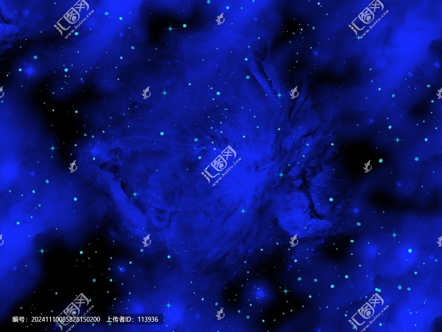 藍(lán)色星空背景