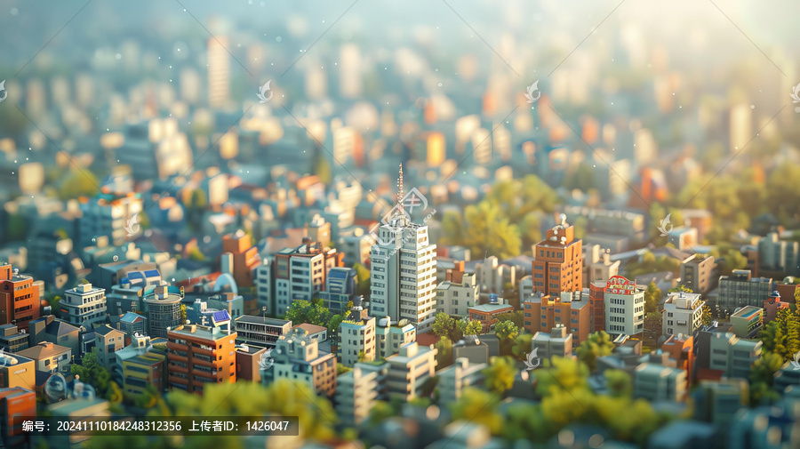 像素城市景觀