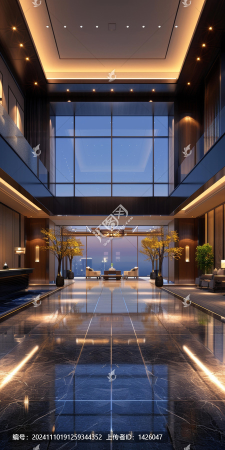 奢華酒店大堂室內(nèi)設(shè)計(jì)