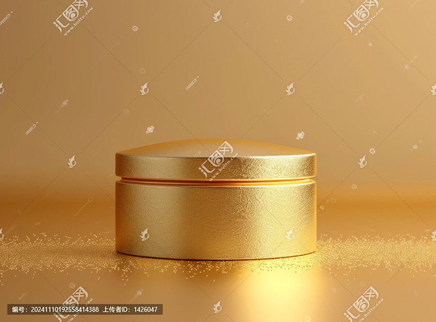 金色產品展示臺