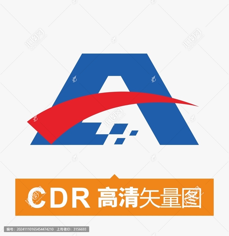 科技電子智能字母AE標志LOGO