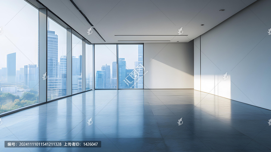 現(xiàn)代辦公空間城市景觀