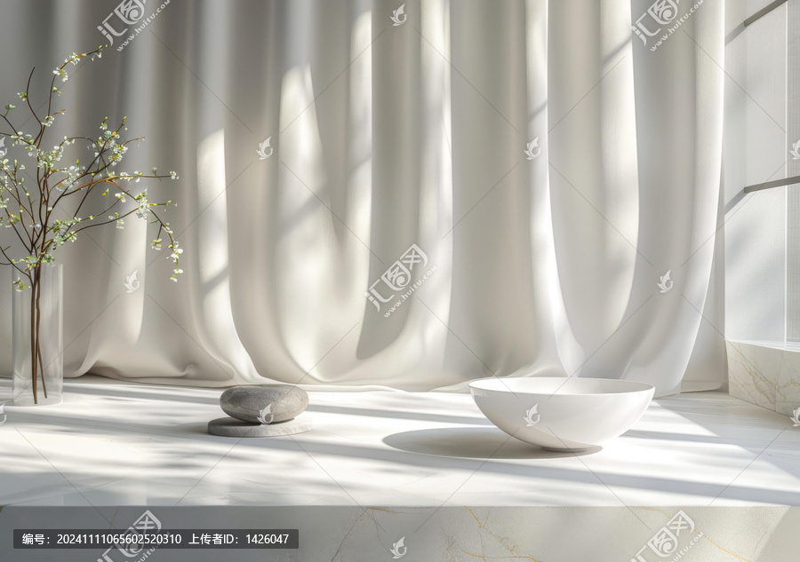極簡(jiǎn)白色室內(nèi)設(shè)計(jì)與飾品