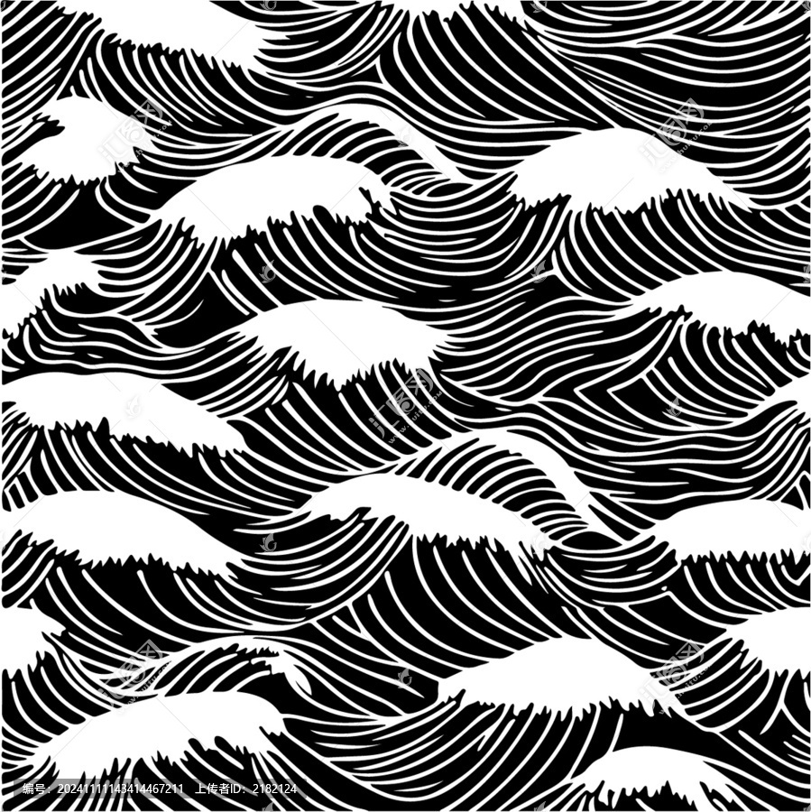 海浪水花
