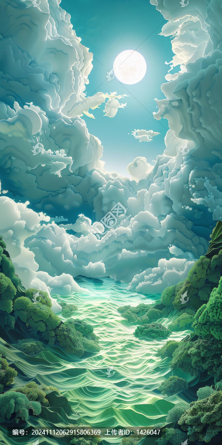 夢(mèng)幻天空與海洋奇景