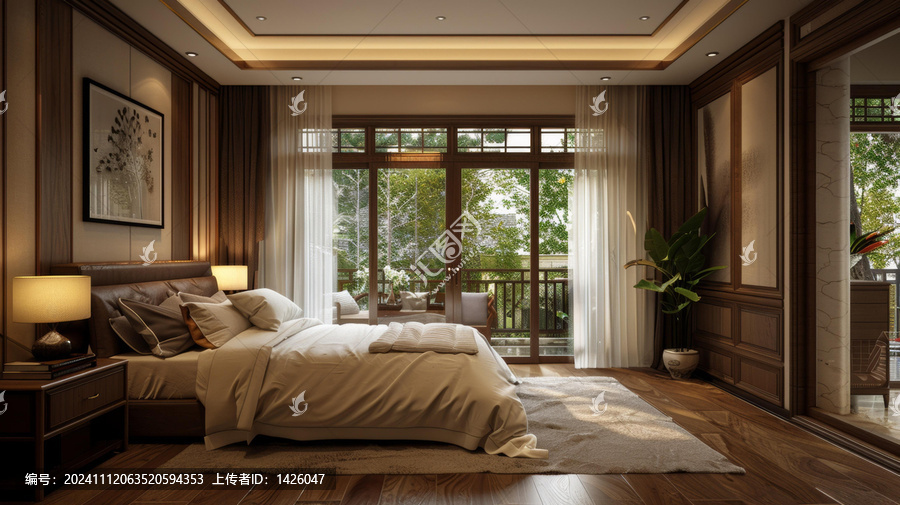 現(xiàn)代風(fēng)格臥室空間設(shè)計(jì)圖