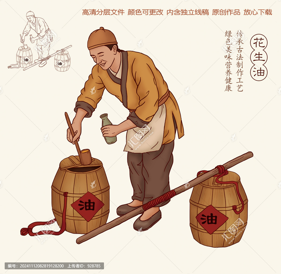 賣香油