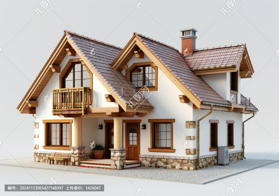 現(xiàn)代木質(zhì)小屋別墅設(shè)計圖