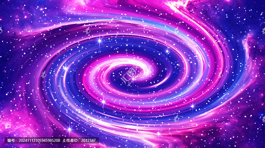 絢麗宇宙星空旋渦吊頂天花