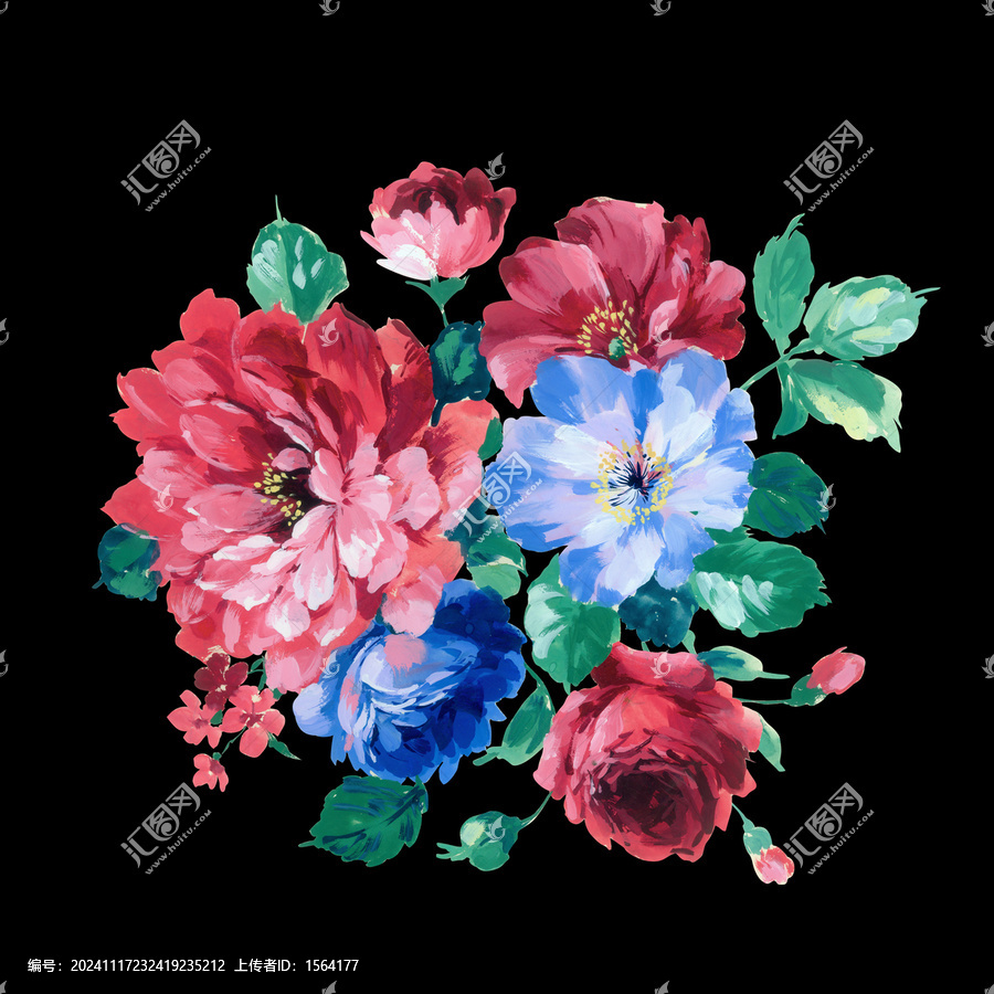 美式花卉