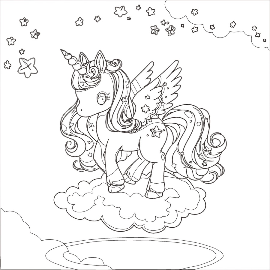 獨(dú)角獸本子封面