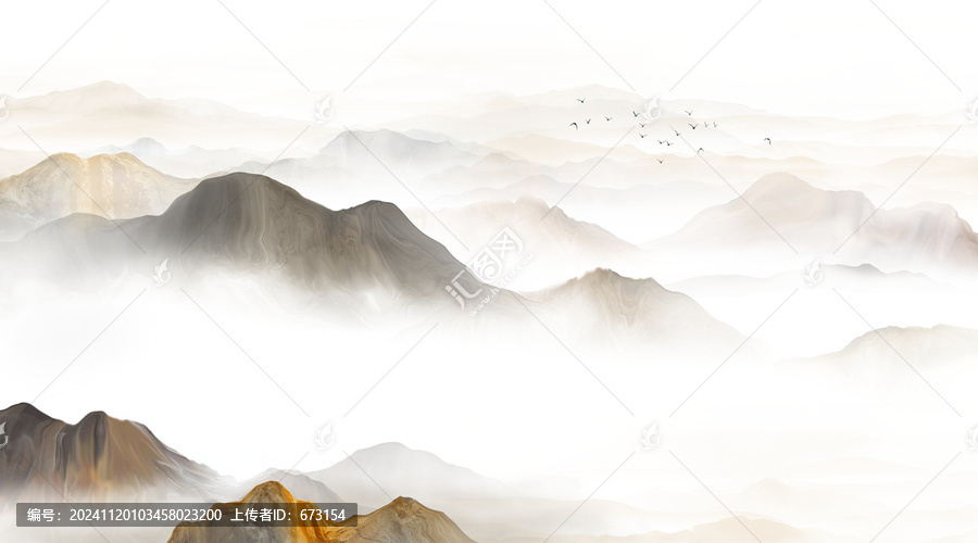 中式山水畫