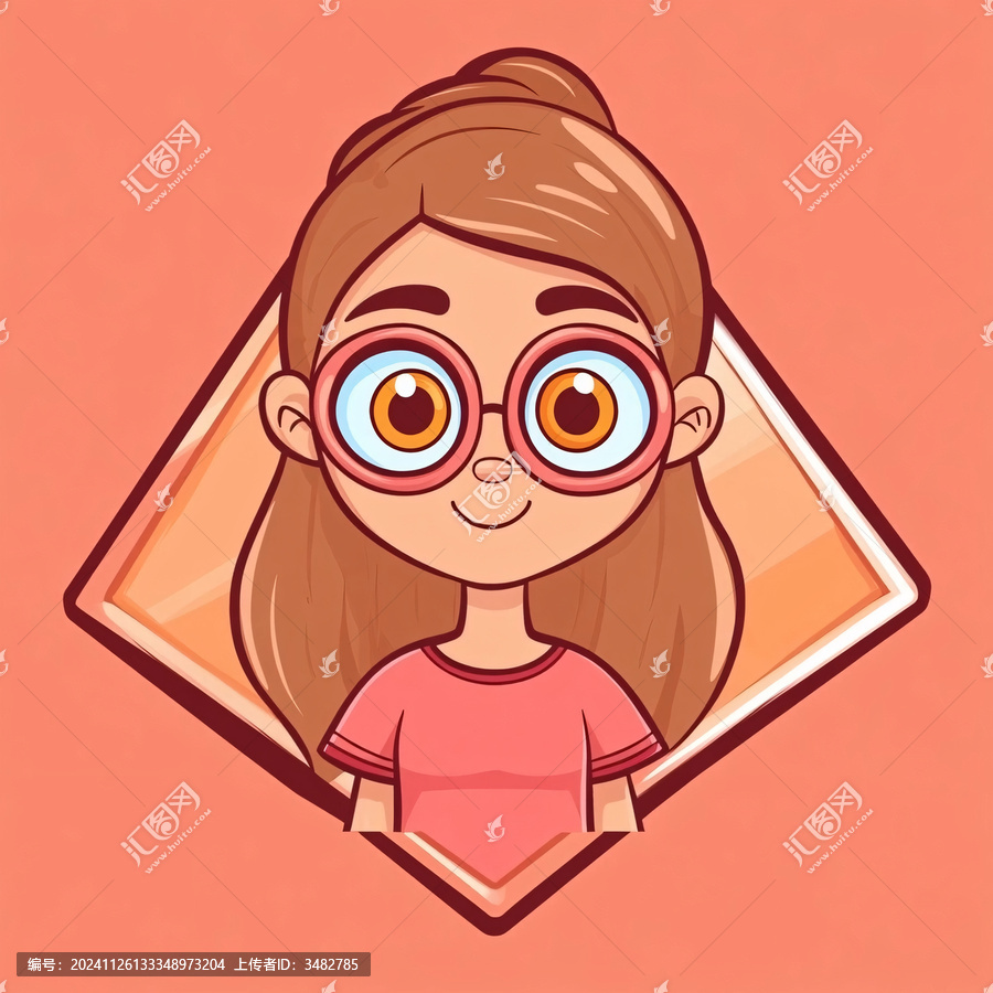 卡通大眼形象設計