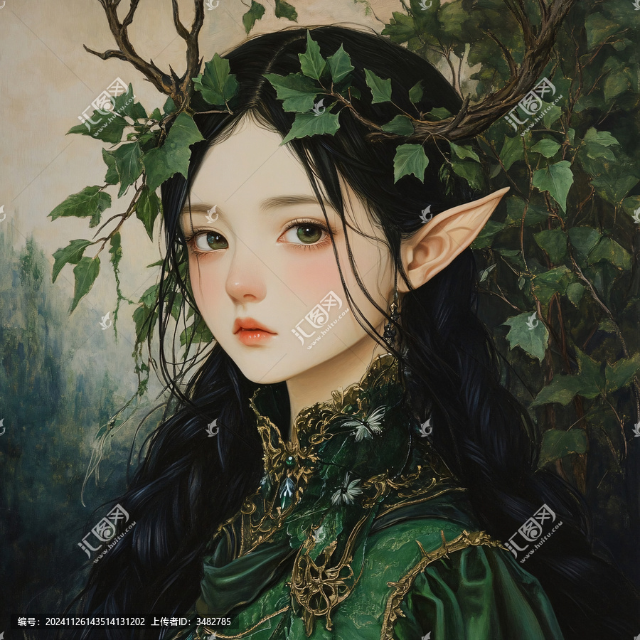 小綠葉女精靈
