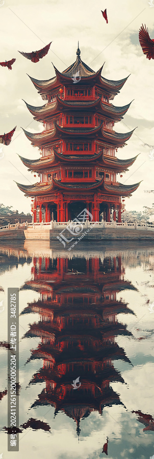 水中樓塔