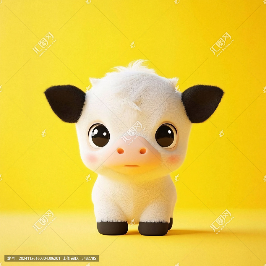 q版可愛(ài)小牛
