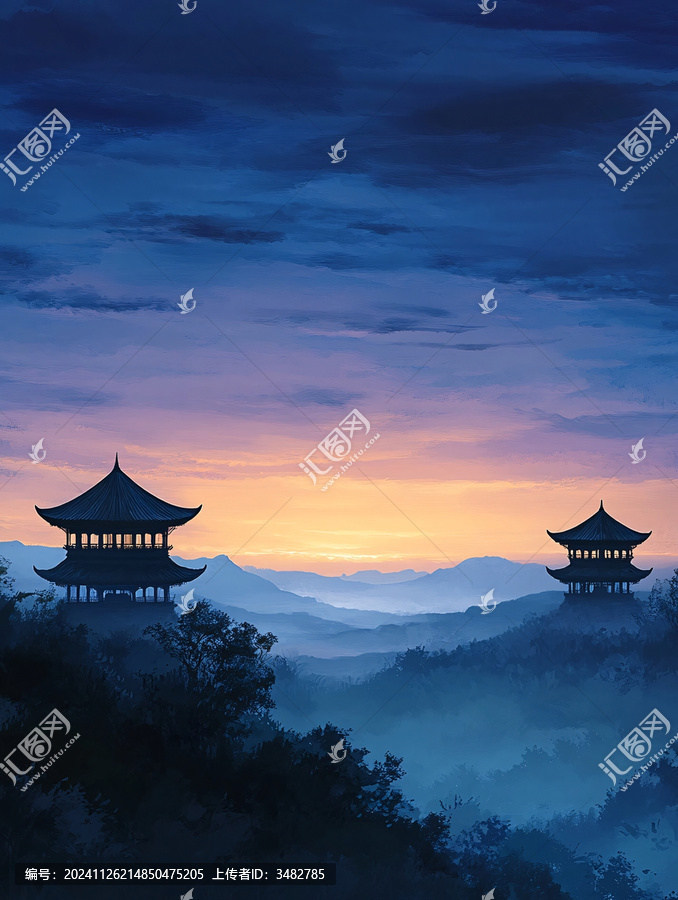 天界曉鐘風(fēng)景