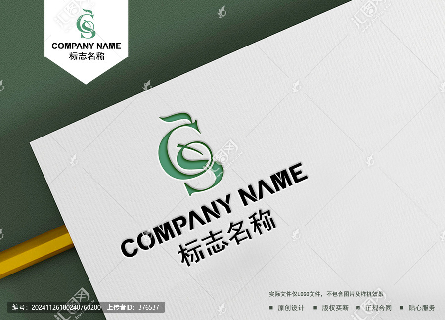 CS字母logo