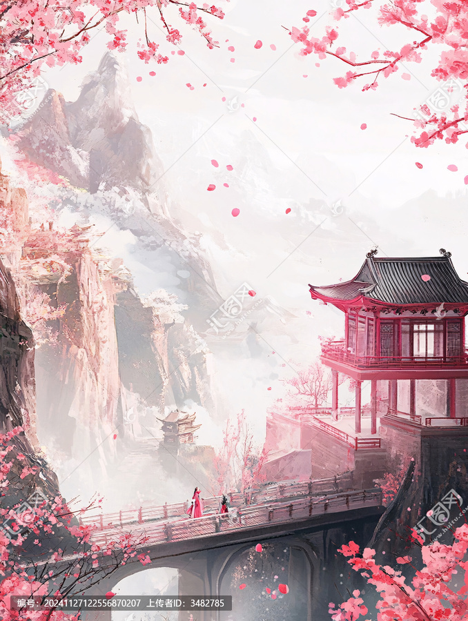 古風(fēng)場(chǎng)景春暖花開