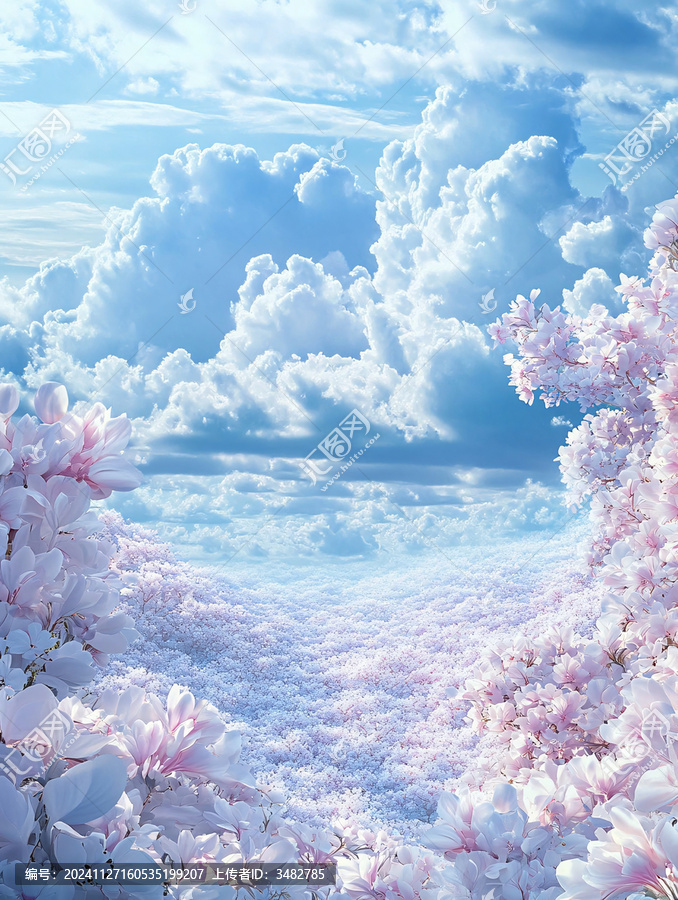 夢幻天空壁紙場景布置