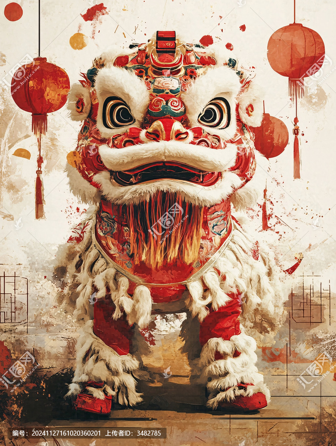 國風(fēng)舞獅