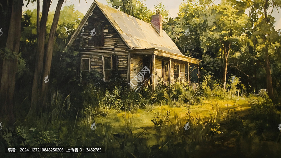 唯美農(nóng)村場景