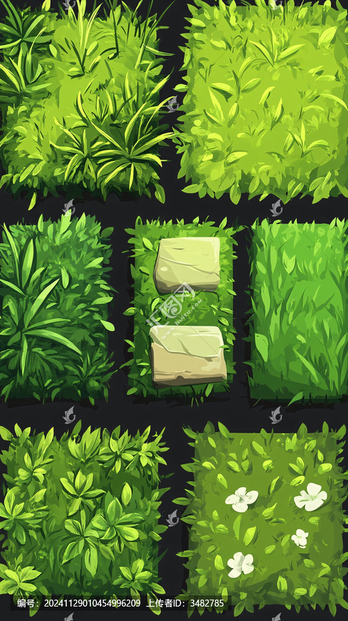 綠色植物素材設(shè)計