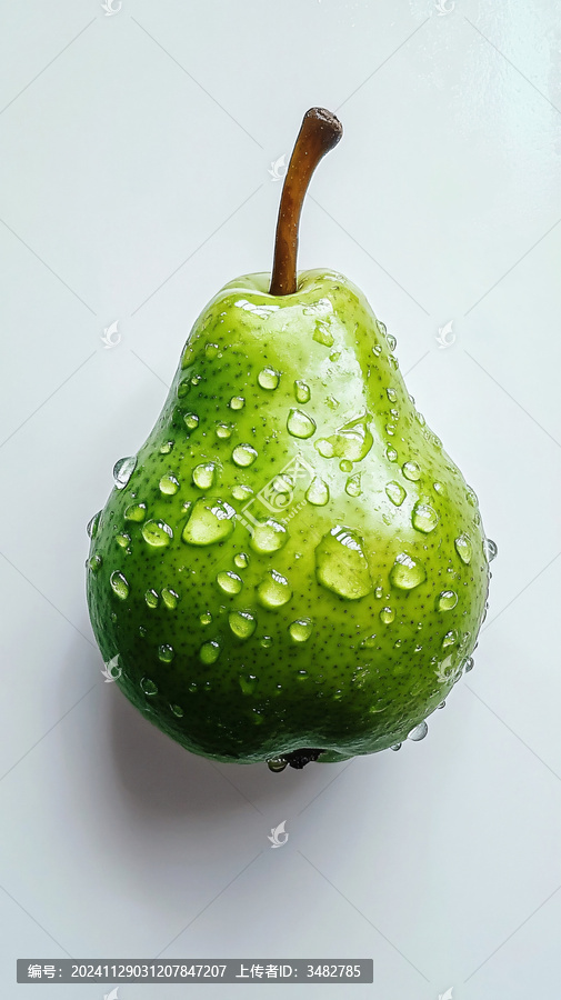 帶水珠的梨子