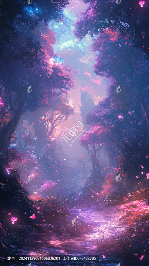 唯美夢(mèng)幻森林