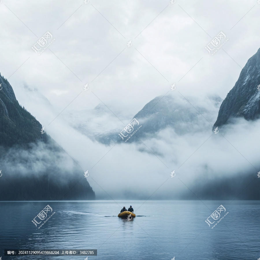 霧里泛舟