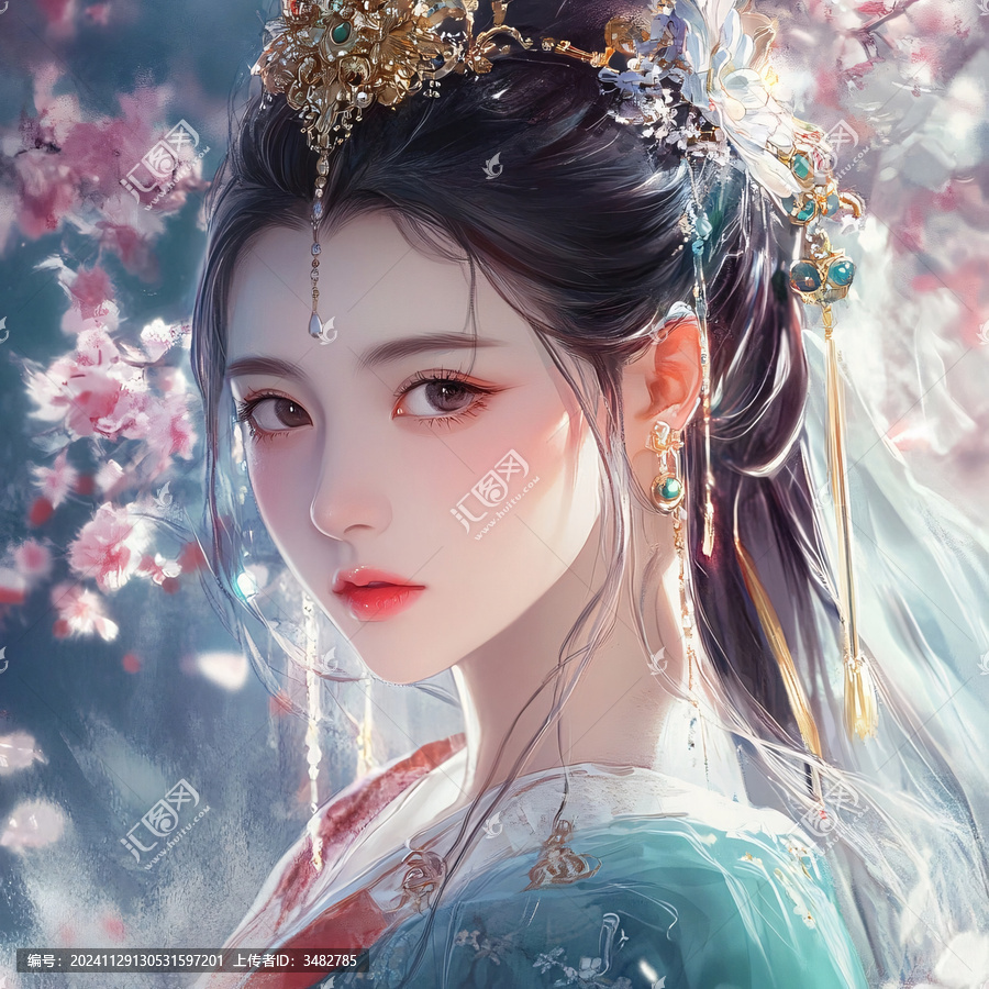 古風(fēng)美女頭像封面