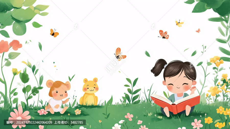 讀書兒童